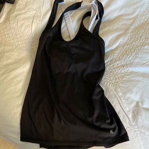 Kyodan workout top with shelf bra